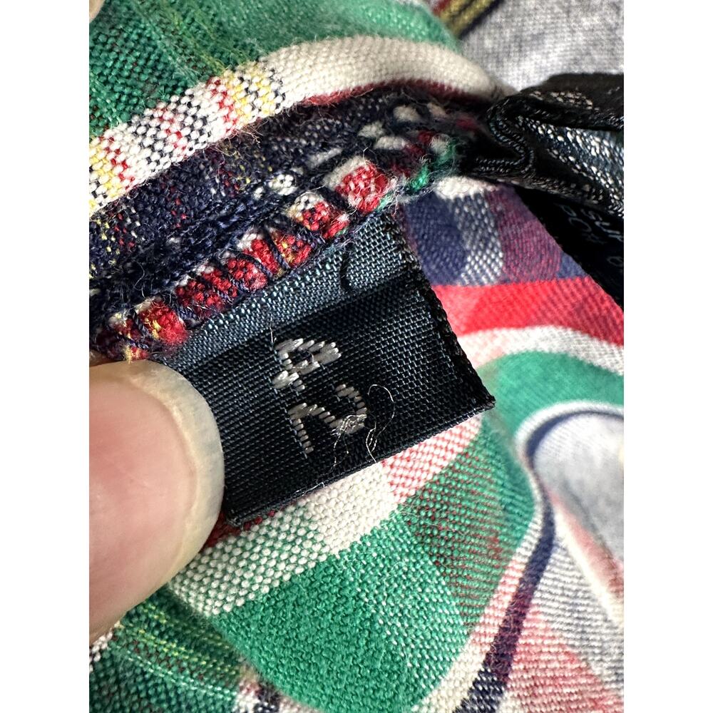 Polo‎ Ralph Lauren Plaid Cargo Shorts Lightweight Multicolor Mens 42 Vintage - Picture 8 of 9